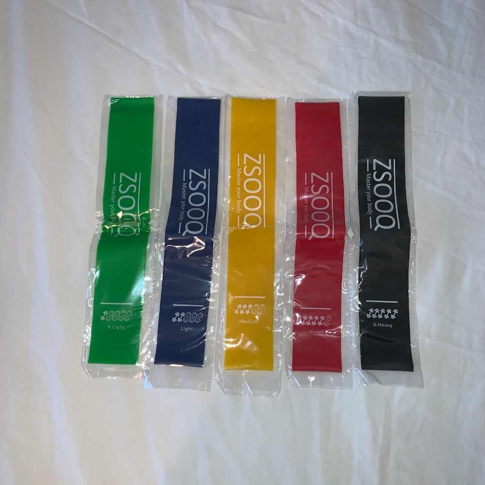 Workout Bands (Set of 5)